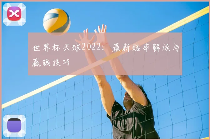 世界杯买球2022:最新赔率解读与赢钱技巧